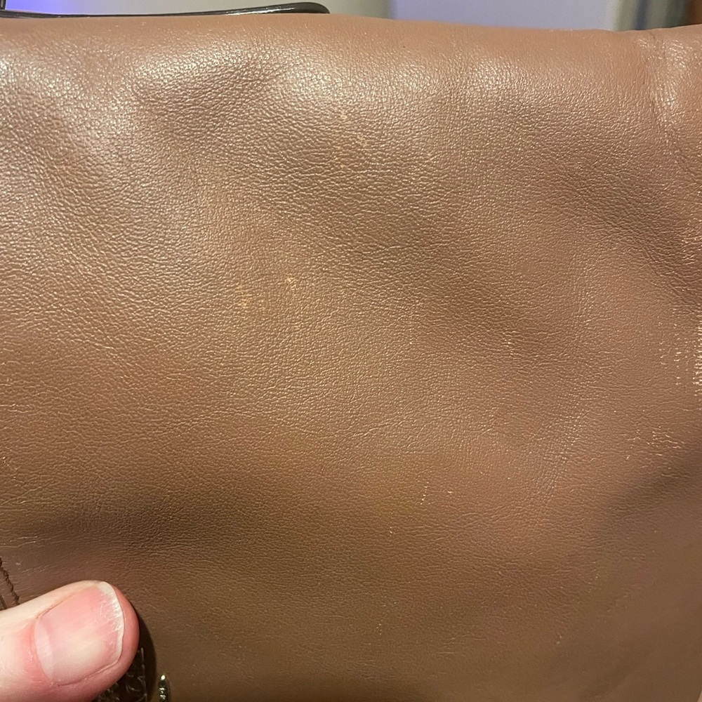 Coach Vintage 2014 Leather East/West Swingpack Crossbody Bag - Picture 6 of 10